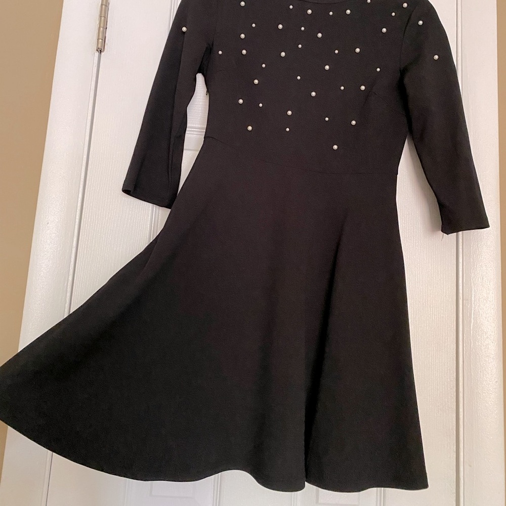 NWOT SHEIN DRESS SIZE XS BEADED BLACK SHORT